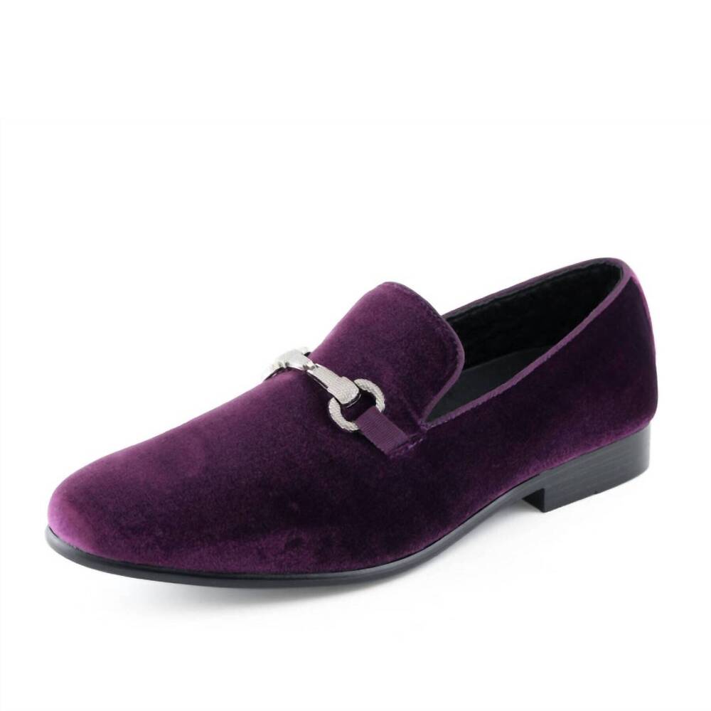 NEW AMALI men's harrison loafer in purple
